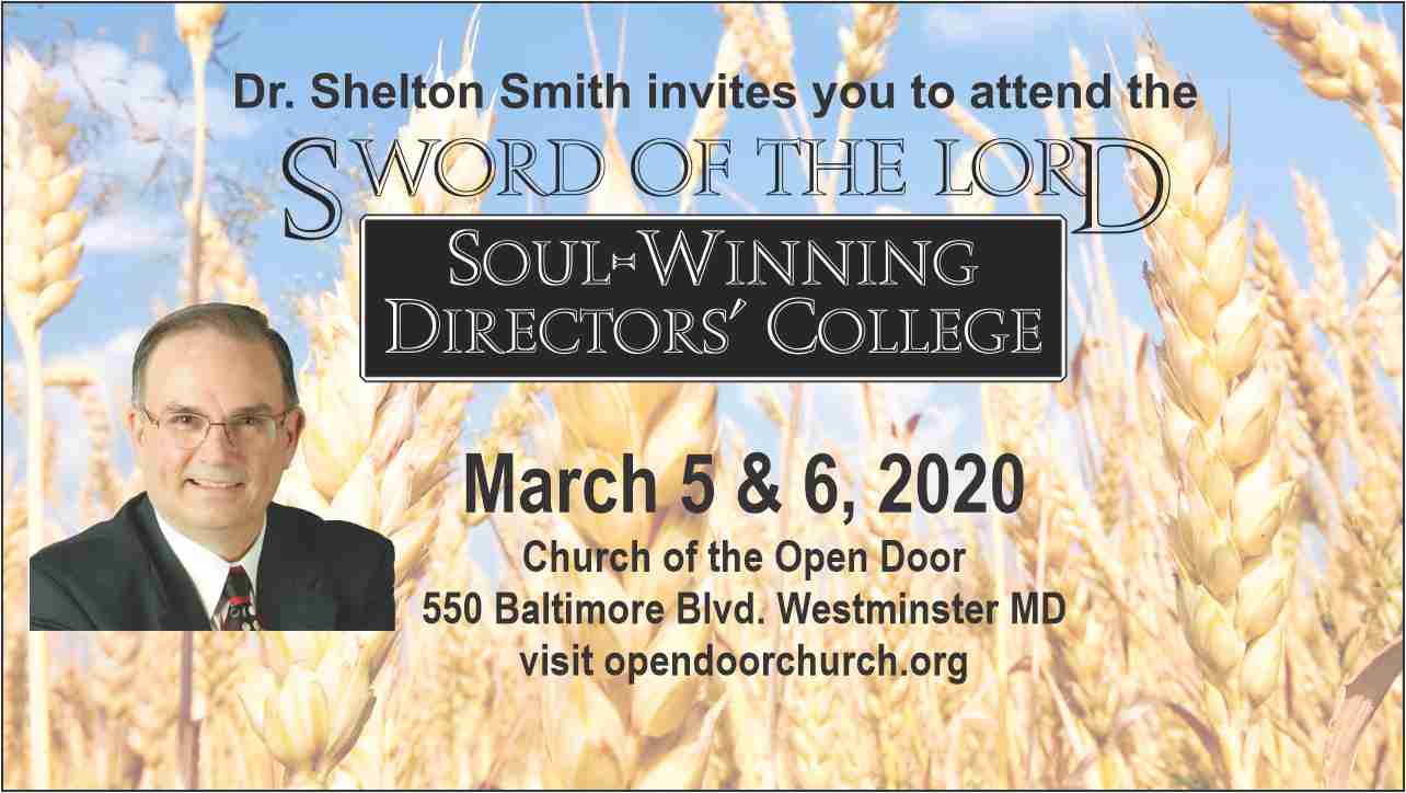 Soul Winning Directors College March 2020